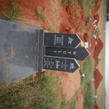 NTULI John 1950-2019