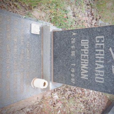 OPPERMAN Gerhard 1986-1987