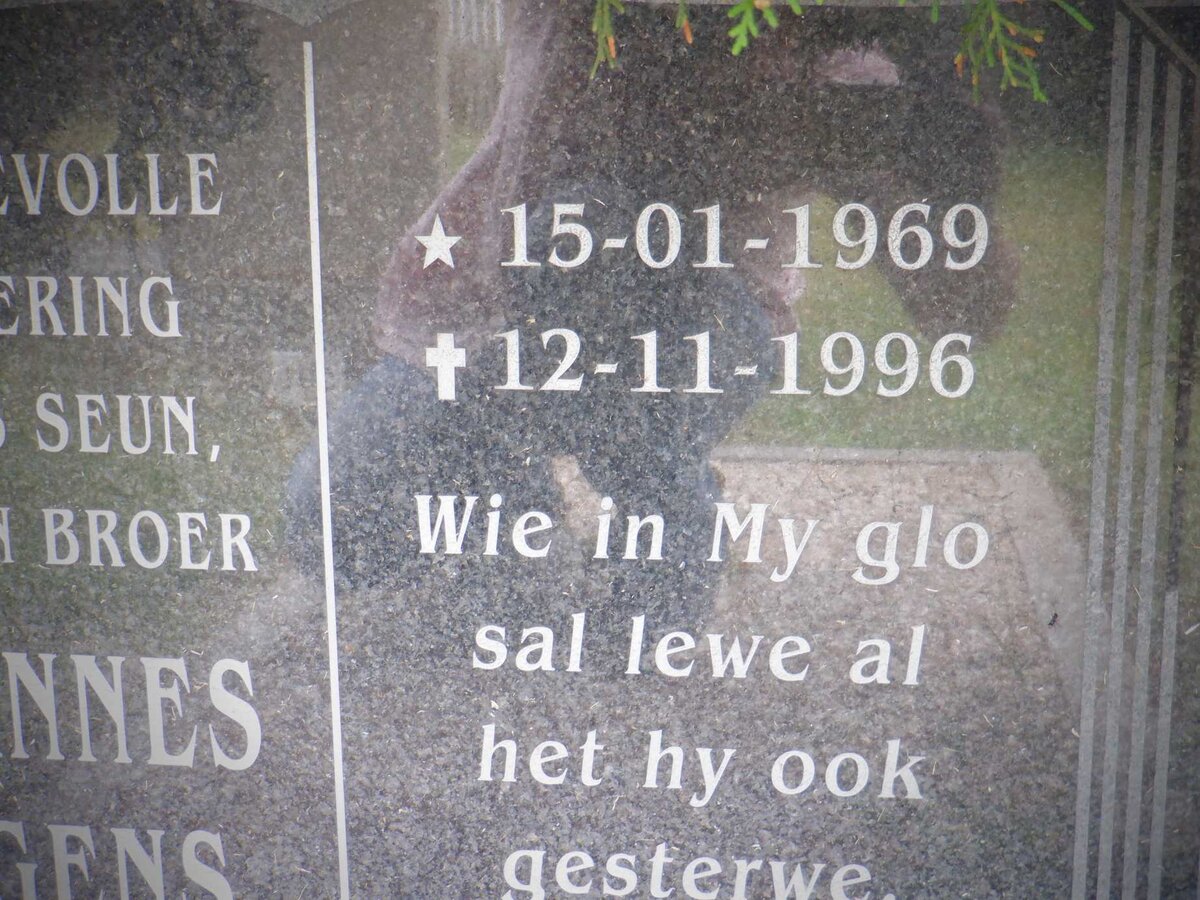 OBERHOLZER Johannes Jurgens 1969-1996