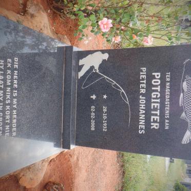 POTGIETER Pieter Johannes 1932-2008