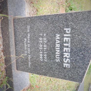 PIETERSE Marinus 1997-1997
