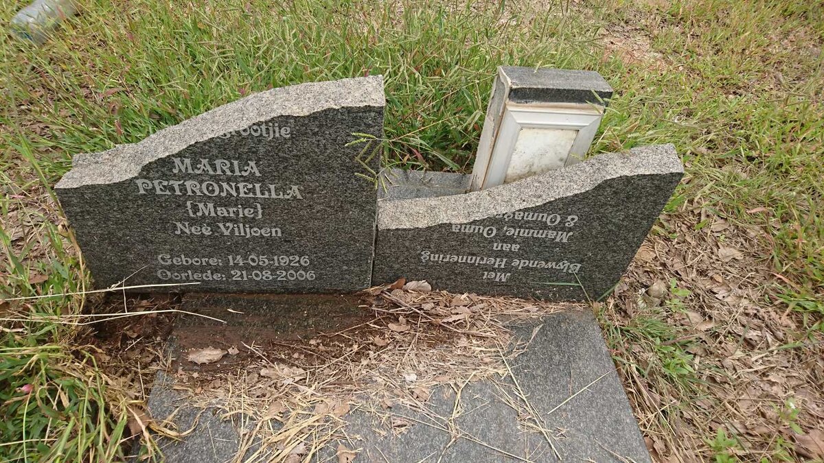 RAUTENBACH Maria Petronella nee VILJOEN 1926-2006