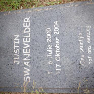 SWANEVELDER Justin 2000-2004