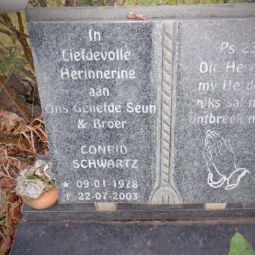 SCHWARTZ Conrid 1978-2003