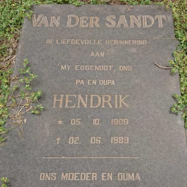 SANDT Hendrik, van der 1909-1989 &amp; Anna 1910-1999