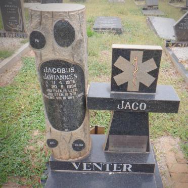 VENTER Jacobus Johannes 1975-1994