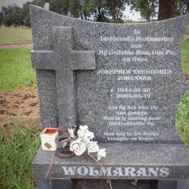 WOLMARANS Josephus Theodorus Johannes 1944-2003