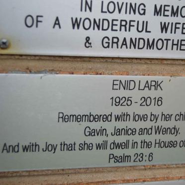 LARK Enid 1925-2016