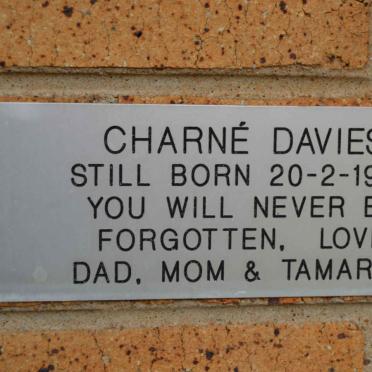 DAVIES Charné 1992-1992