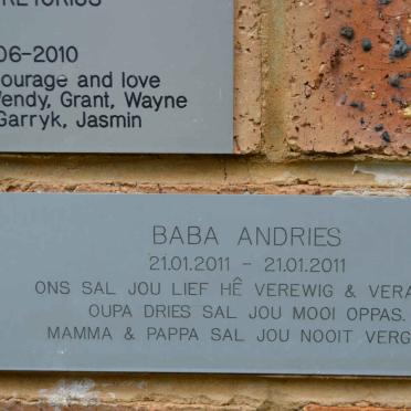 ? Baba Andries 2011-2011