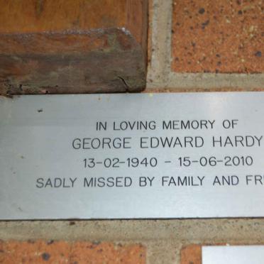 HARDY George Edward 1940-2010