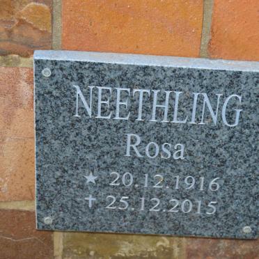 NEETHLING Rosa 1916-2015