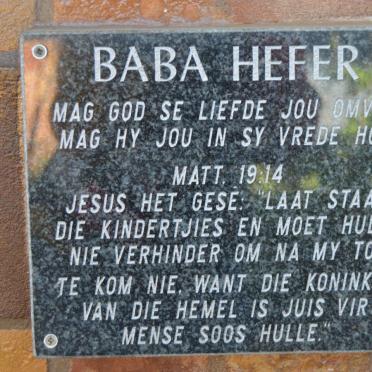 HEFER Baba