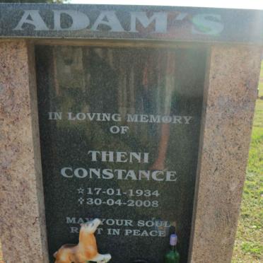 ADAMS Theni Constance 1934-2008
