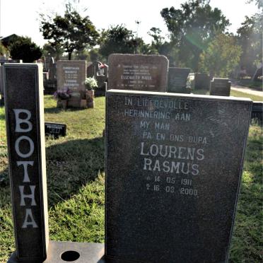 BOTHA Lourens Rasmus 1911-2000