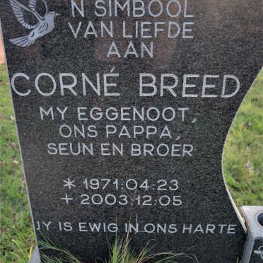 BREED Corne 1971-2003