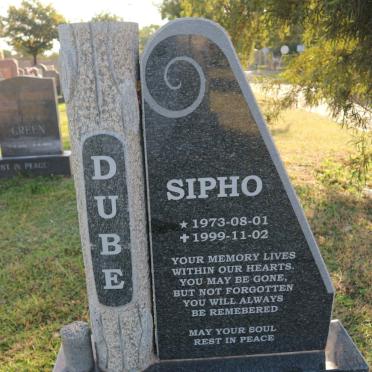 DUBE Sipho 1973-1999