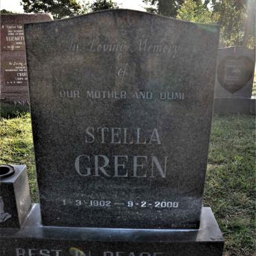 GREEN Stella 1902-2000
