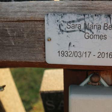 GOMES Fernando Bessa 1931- &amp; Sara Maria Beatriz DA COSTA 1932-2016