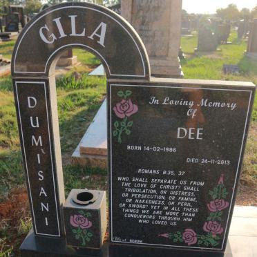 GILA Dumisani Dee 1986-2013