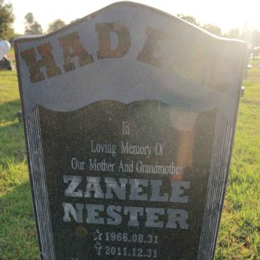 HADEBE Zanele Nester 1966-2011