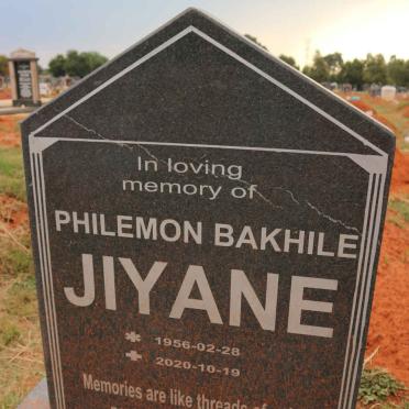 JIYANE Philemon Bakhile 1956-2020