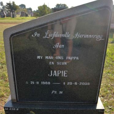 KLERK Japie, de 1968-2008