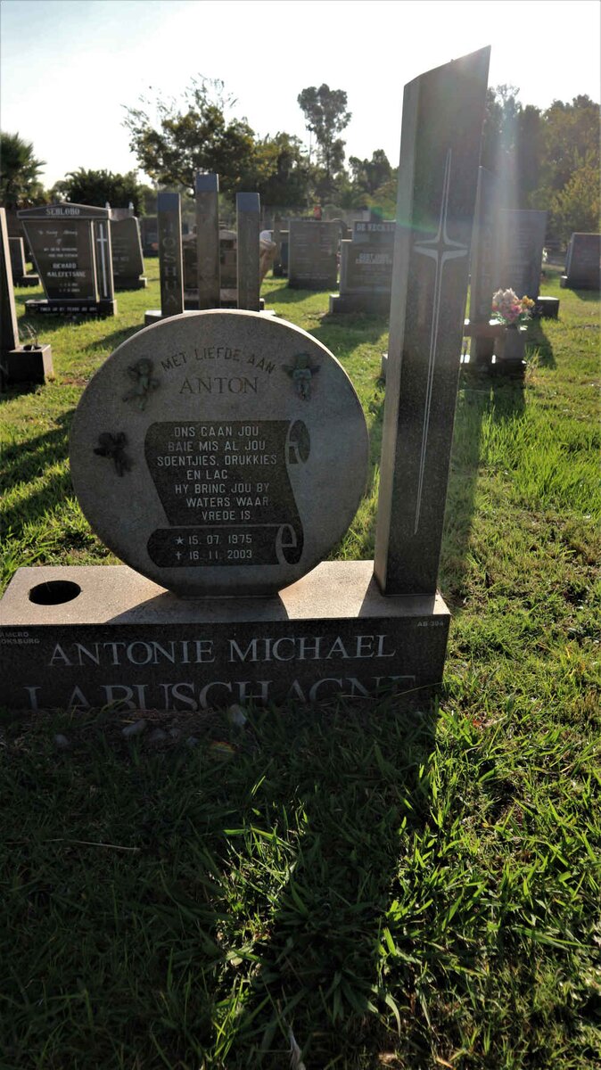 LABUSCHAGNE Antonie Michael 1975-2003