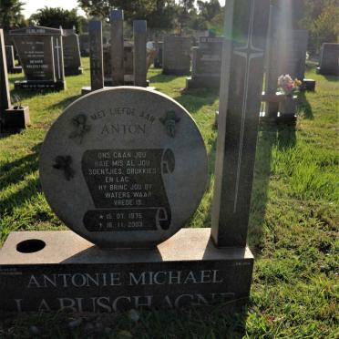 LABUSCHAGNE Antonie Michael 1975-2003