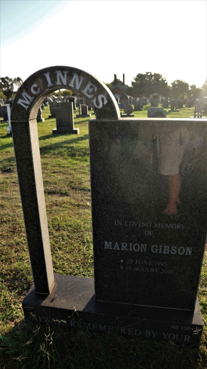 MCINNES Marion Gibson 1943-2010
