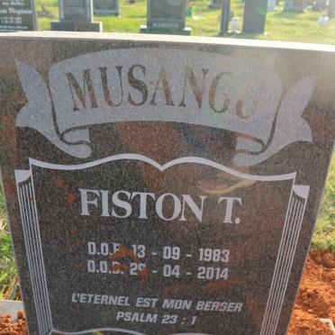 MUSANGU Fiston T. 1983-2014