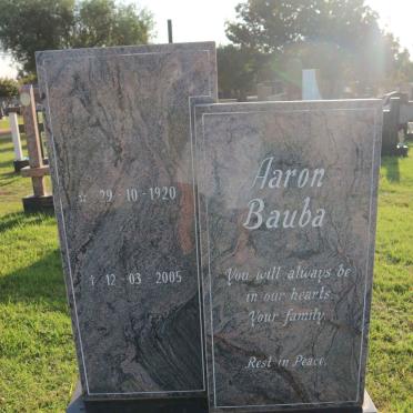 MOTUBATSE Aaron Bauba 1920-2005