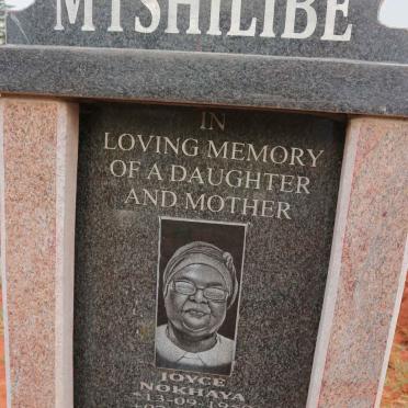 MTSHILIBE Joyce Nokhaya 1950-2021