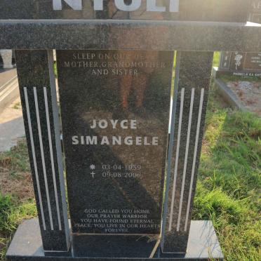 NTULI Joyce Simangele 1959-2006