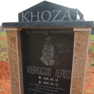 NGWENYA Masinuguri Alfred 1940-2020