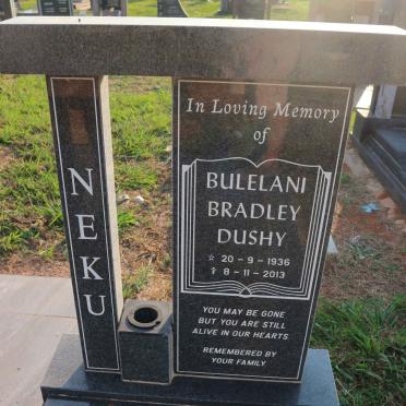 NEKO Bulelani Bradley Dushy 1936-2013