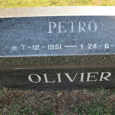 OLIVIER Petro 1951-2000