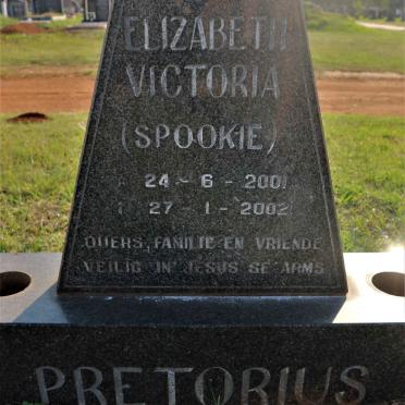 PRETORIUS Elizabeth Victoria 2001-2002