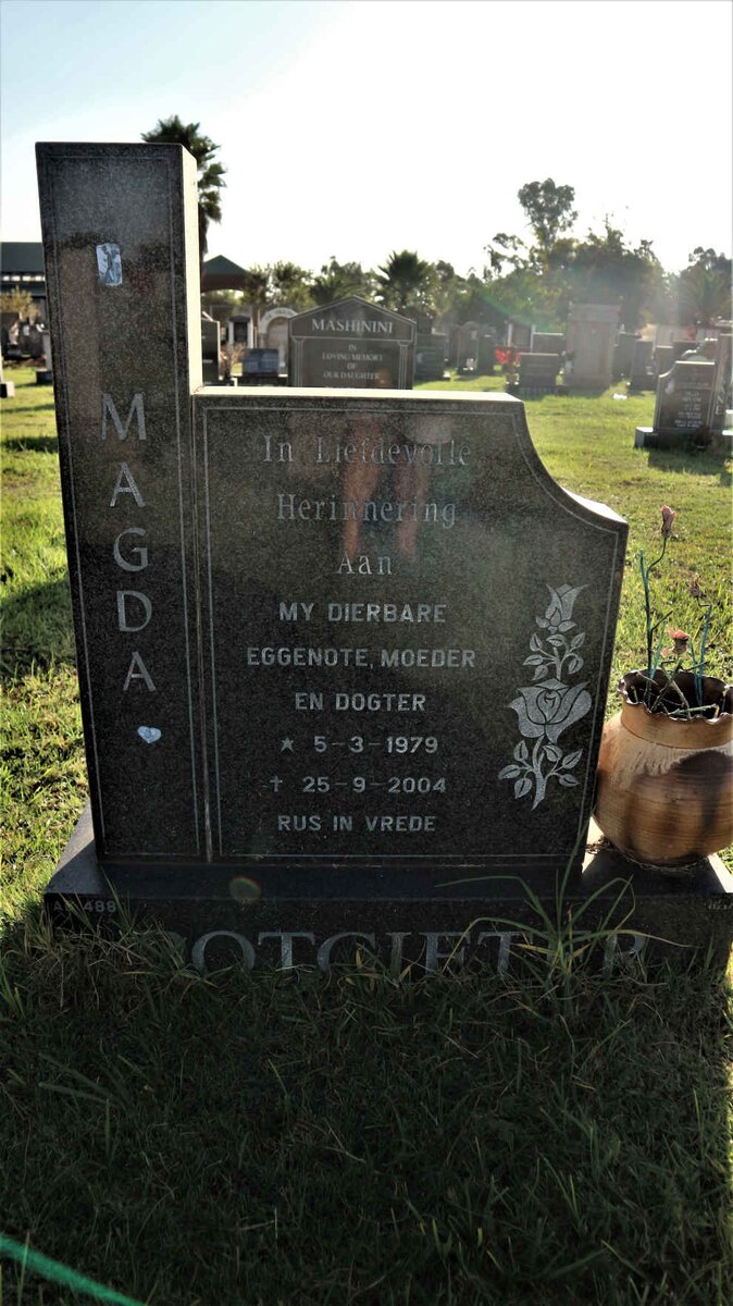 POTGIETER Magda 1979-2004