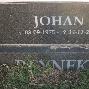 REYNEKE Johan 1975-2011