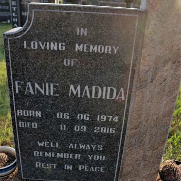 SCOTLAND Fanie Madida 1974-2016