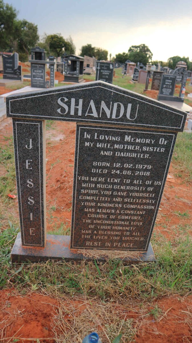 SHANDU Jessie 1979-2018