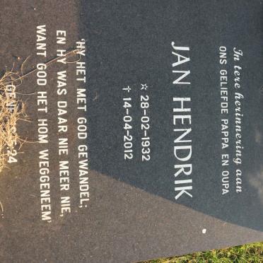 SWANEPOEL Jan Hendrik 1932-2012