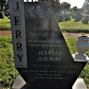 TONDER Jesajas Jeremias, van 1934-2002