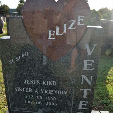 VENTER Elize 1955-2006