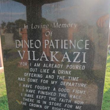 VILAKAZI Dineo Patience