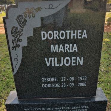 VILJOEN Dorothea Maria 1953-2006