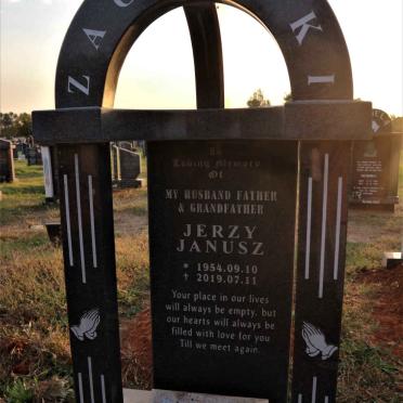 ZAGALSKI Jerzy Janusz 1954-2019