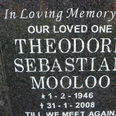 MOOLOO Theodore Sebastian 1946-2008