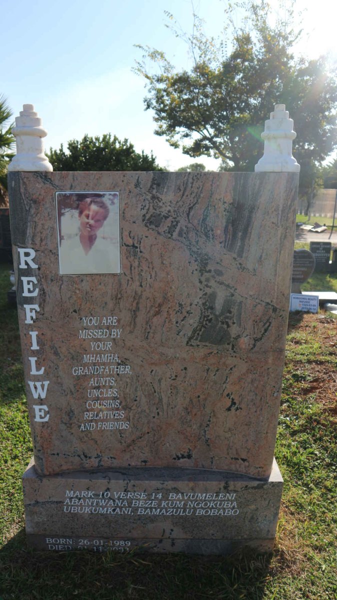 ? Refilwe 1989-2003
